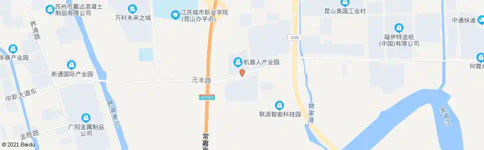 苏州机器人产业园_公交站地图_苏州公交_妙搜公交查询2025