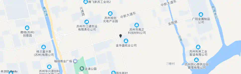 苏州金光纸业西门_公交站地图_苏州公交_妙搜公交查询2025