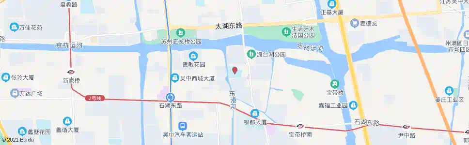 苏州碧波实验小学_公交站地图_苏州公交_妙搜公交查询2025