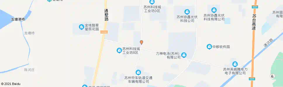 苏州石林路凤凰峰路北(招呼站)_公交站地图_苏州公交_妙搜公交查询2025