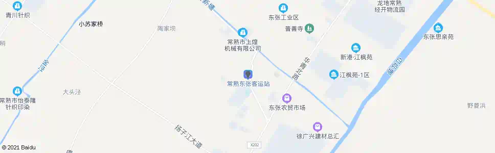苏州东张站_公交站地图_苏州公交_妙搜公交查询2025