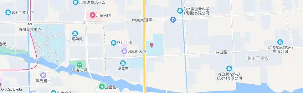 苏州苏州中学园区校_公交站地图_苏州公交_妙搜公交查询2025