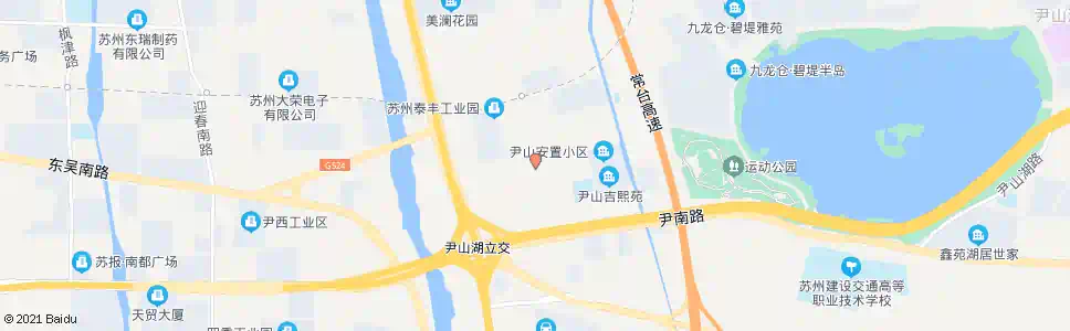 苏州平海路人民路西(招呼站)_公交站地图_苏州公交_妙搜公交查询2025
