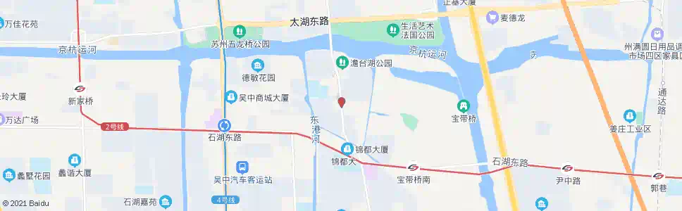 苏州澹台湖大桥_公交站地图_苏州公交_妙搜公交查询2025