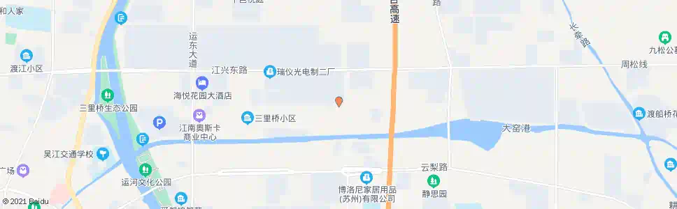 苏州庞北村_公交站地图_苏州公交_妙搜公交查询2025