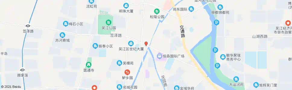 苏州溢彩桥_公交站地图_苏州公交_妙搜公交查询2025