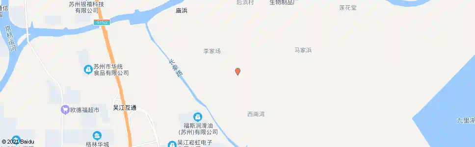 苏州九里湖桥_公交站地图_苏州公交_妙搜公交查询2025