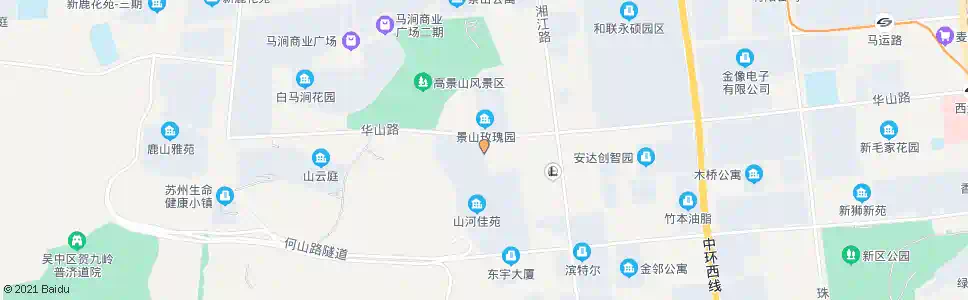 苏州支英街华山路南_公交站地图_苏州公交_妙搜公交查询2025
