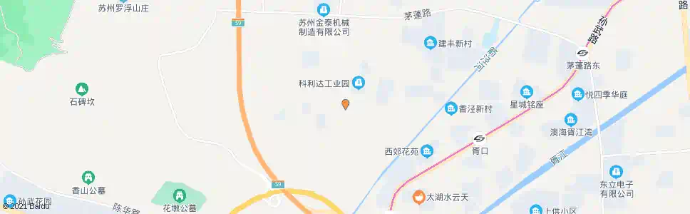 苏州殷家泾_公交站地图_苏州公交_妙搜公交查询2025