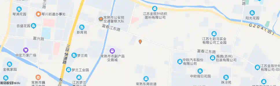 苏州东南食品城(富春江路)_公交站地图_苏州公交_妙搜公交查询2025