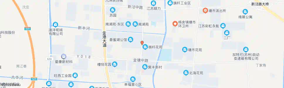 苏州芦庄花苑_公交站地图_苏州公交_妙搜公交查询2025