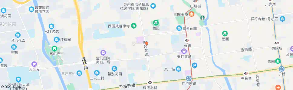 苏州红星桥_公交站地图_苏州公交_妙搜公交查询2025