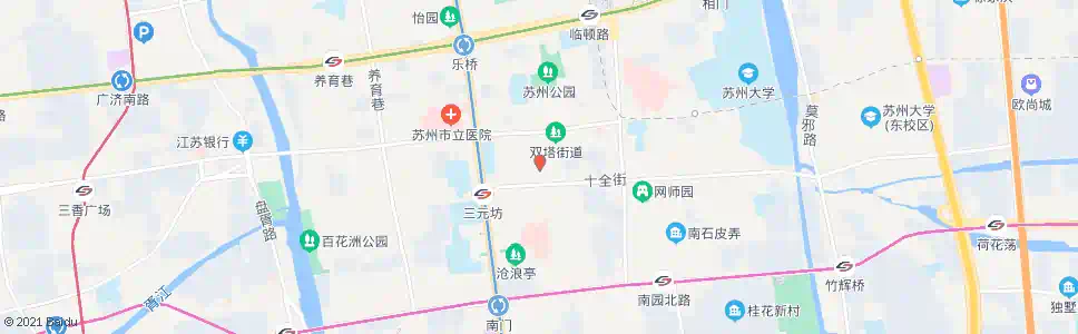 苏州平桥直街_公交站地图_苏州公交_妙搜公交查询2025