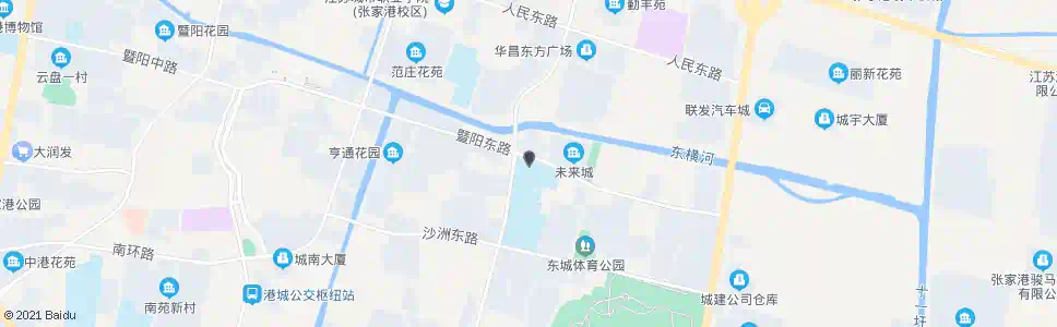 苏州张家港外国语学校_公交站地图_苏州公交_妙搜公交查询2025