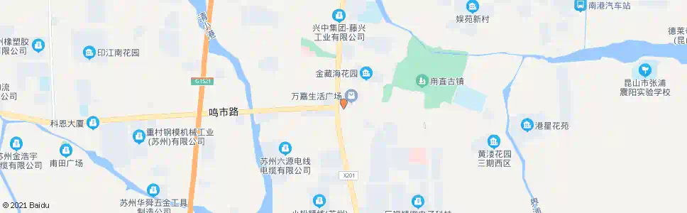 苏州甪直镇政府_公交站地图_苏州公交_妙搜公交查询2025