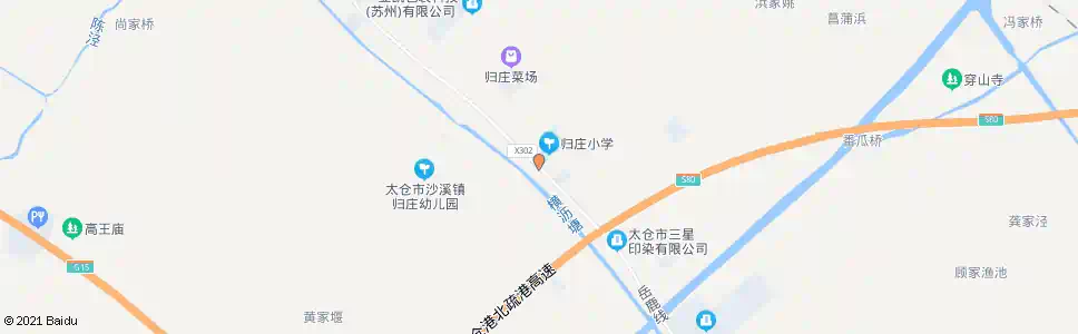 苏州归庄小学_公交站地图_苏州公交_妙搜公交查询2025
