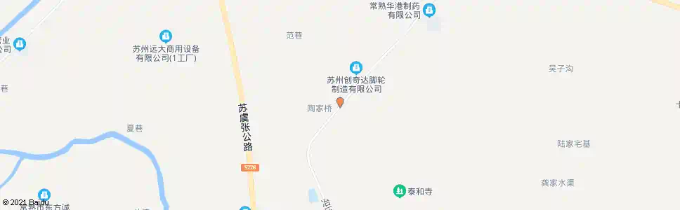 苏州陶家桥_公交站地图_苏州公交_妙搜公交查询2025