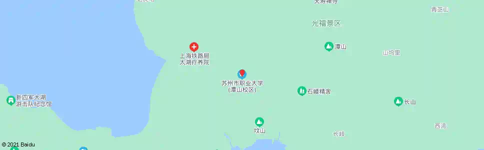苏州苏州市职业大学(潭山校区)_公交站地图_苏州公交_妙搜公交查询2025