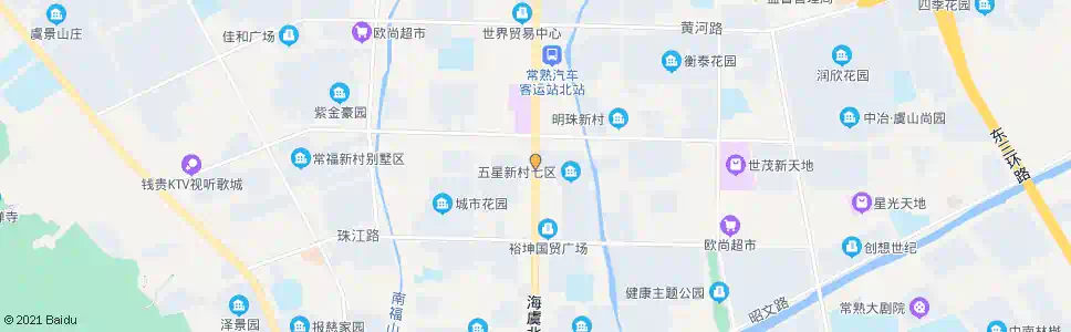 苏州广播电视总台(常熟电信局)_公交站地图_苏州公交_妙搜公交查询2025