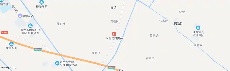 苏州珍北村二大队_公交站地图_苏州公交_妙搜公交查询2025