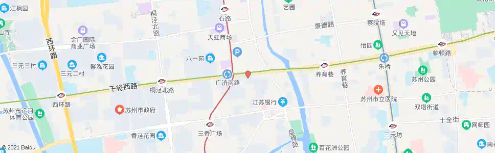 苏州国税分局_公交站地图_苏州公交_妙搜公交查询2025