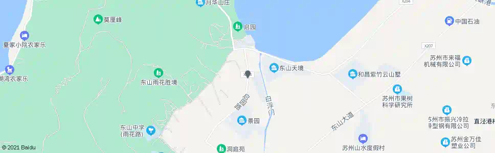 苏州东山交警中队_公交站地图_苏州公交_妙搜公交查询2025