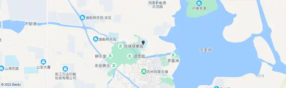 苏州同里中心小学_公交站地图_苏州公交_妙搜公交查询2025