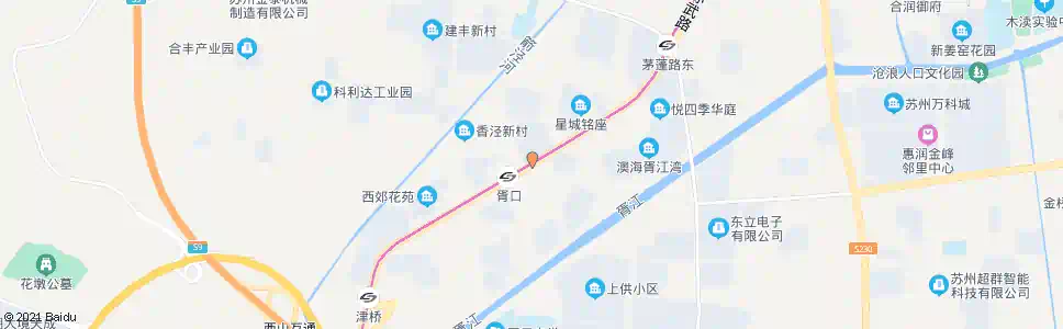 苏州胥忆街_公交站地图_苏州公交_妙搜公交查询2025