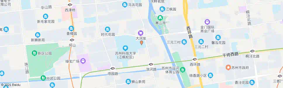 苏州大学科技园_公交站地图_苏州公交_妙搜公交查询2025