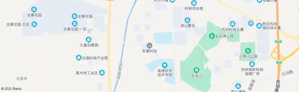 苏州东菱科技首末站_公交站地图_苏州公交_妙搜公交查询2025