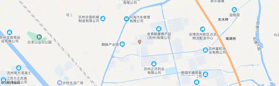 苏州大通路华桥路北_公交站地图_苏州公交_妙搜公交查询2025