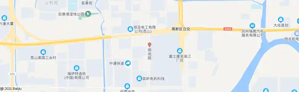 苏州富翔西门_公交站地图_苏州公交_妙搜公交查询2025