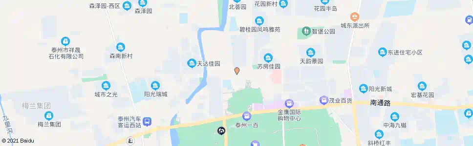 泰州稻河湾_公交站地图_泰州公交_妙搜公交查询2025