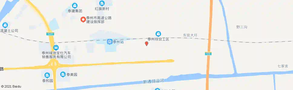 泰州农业科技园_公交站地图_泰州公交_妙搜公交查询2025