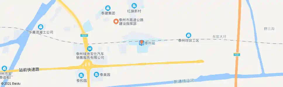 泰州张马_公交站地图_泰州公交_妙搜公交查询2025
