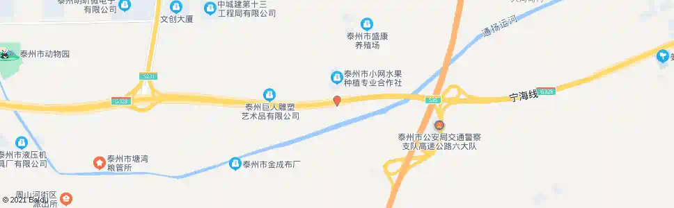 泰州院庄_公交站地图_泰州公交_妙搜公交查询2025