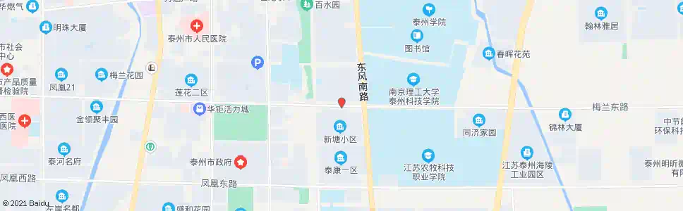 泰州莲花七区(南门)_公交站地图_泰州公交_妙搜公交查询2025