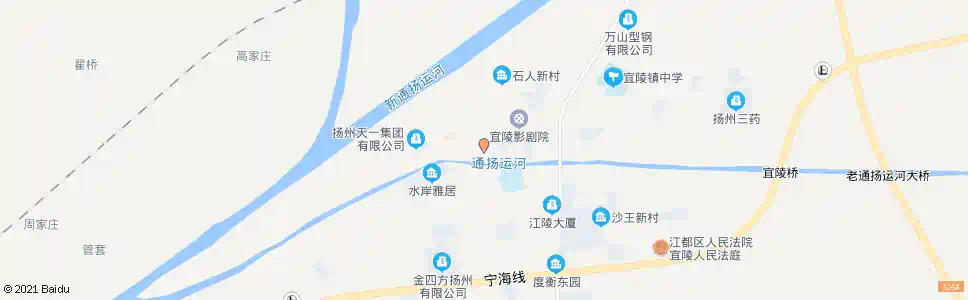 泰州江都宜陵_公交站地图_泰州公交_妙搜公交查询2025