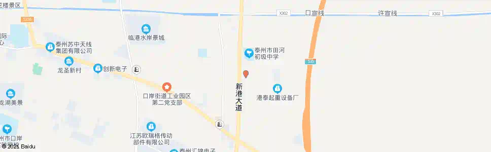 泰州口岸第二中心幼儿园_公交站地图_泰州公交_妙搜公交查询2025