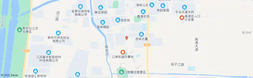 泰州金港中路_公交站地图_泰州公交_妙搜公交查询2025
