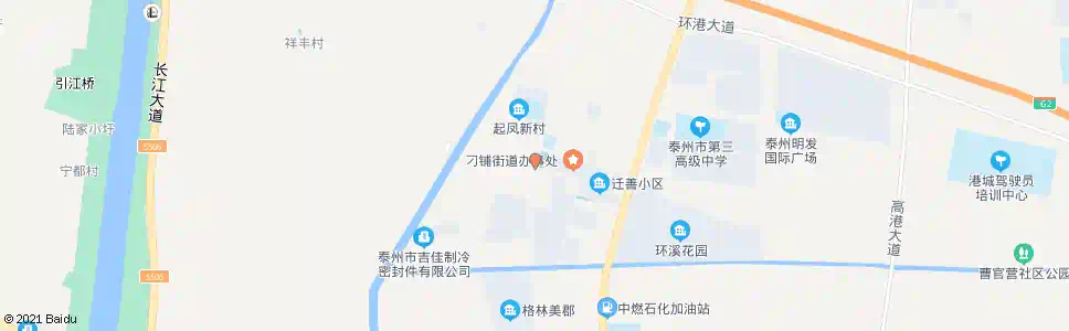 泰州金港北路_公交站地图_泰州公交_妙搜公交查询2025