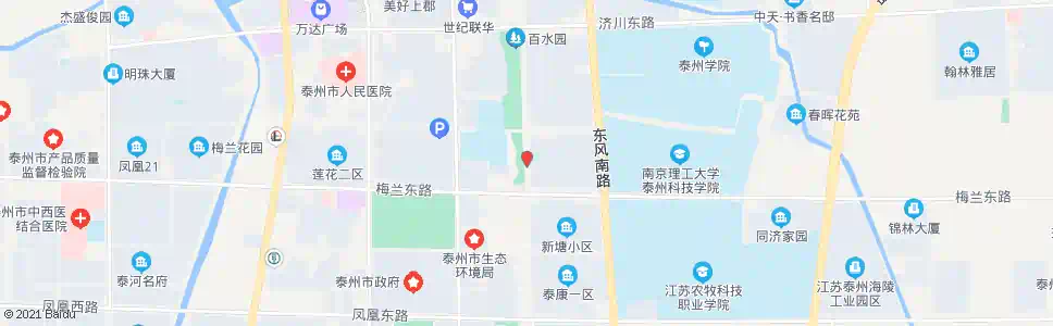 泰州莲花七区(西门)_公交站地图_泰州公交_妙搜公交查询2025