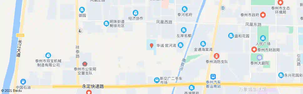 泰州明珠实小_公交站地图_泰州公交_妙搜公交查询2025