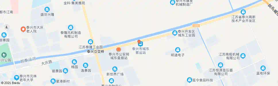 泰州公交东枢纽站_公交站地图_泰州公交_妙搜公交查询2025