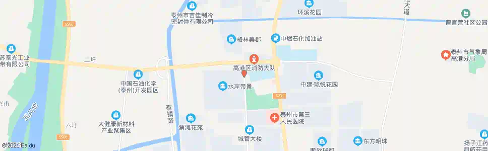 泰州高港实验小学_公交站地图_泰州公交_妙搜公交查询2025