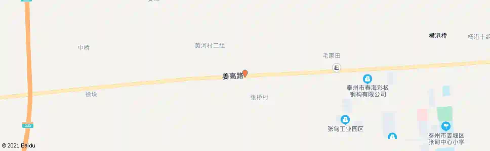 泰州张桥三组_公交站地图_泰州公交_妙搜公交查询2025