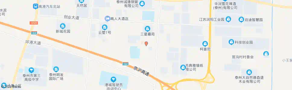 泰州许庄_公交站地图_泰州公交_妙搜公交查询2025