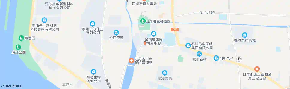 泰州扬子江宾馆_公交站地图_泰州公交_妙搜公交查询2025