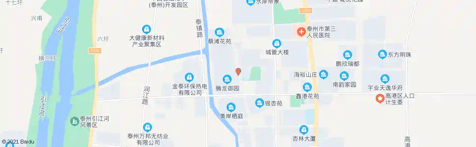 泰州鸿翔御景_公交站地图_泰州公交_妙搜公交查询2025