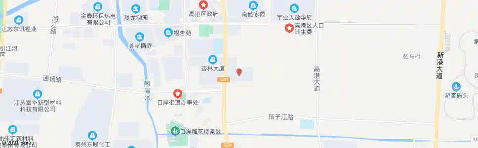 泰州扬子江药业集团_公交站地图_泰州公交_妙搜公交查询2025